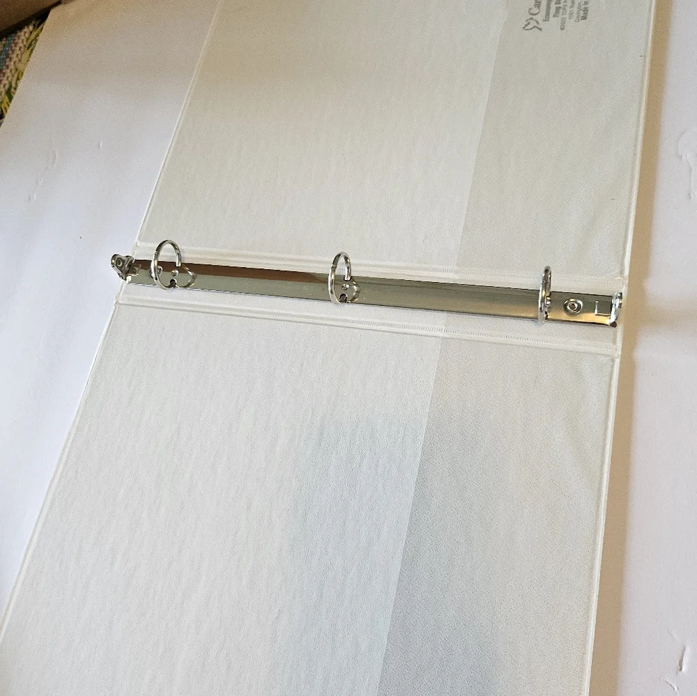 Case 12 New White Binders